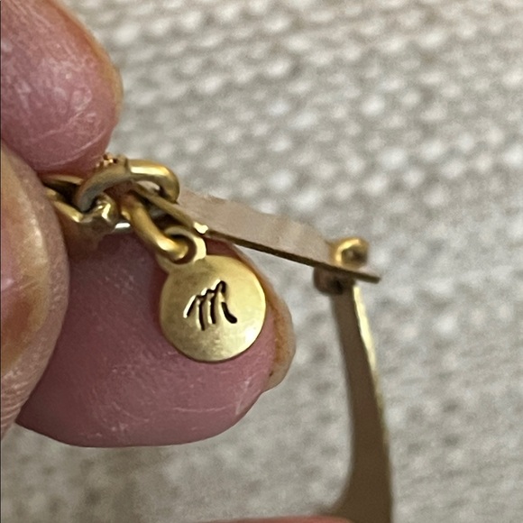 Madewell Gold and Silver Wave Necklace - Picture 2 of 3